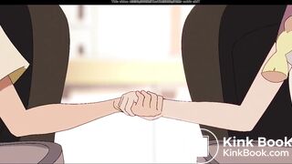 selene and lilie pooping diapers