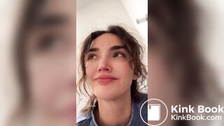 Girls pooping on toilet - video 34