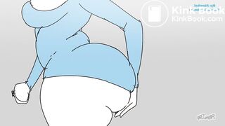 office lady scat animation
