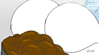 office lady scat animation