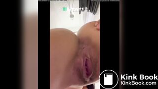 pretty girl pooping - video 17