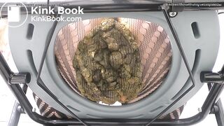 Massive shit explosion in fishnets