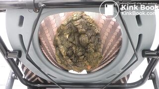 Massive shit explosion in fishnets