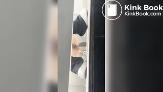 spy camera asian girl pee and shit.video_734