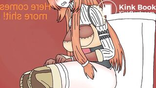 Raphtalia's gassy toilet trip