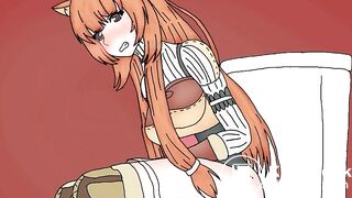 Raphtalia's gassy toilet trip