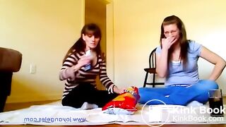 Hot girls talking and shitting