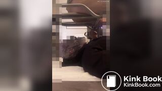 Mistress shitting in slave mouth - video 6