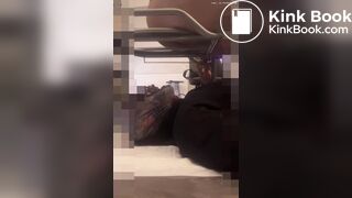 Mistress shitting in slave mouth - video 6