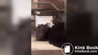 Mistress shitting in slave mouth - video 6