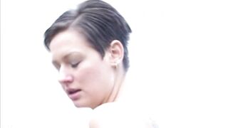 Her little body filled with sweet shit