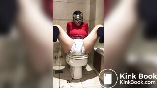 Leaking diarrhea diaper..