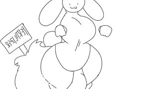 bunny scat