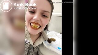 hottie plays with her shit