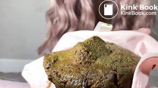 She is wearing big pink cotton panties because she is g