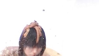 Hot Japanese girls shit on girl