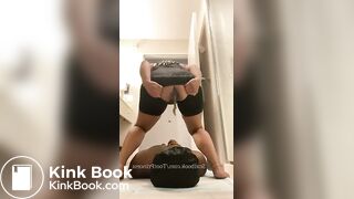 Sexy girl scat slave