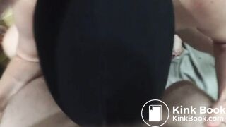 girl suck dick and pull shitty dildo 1