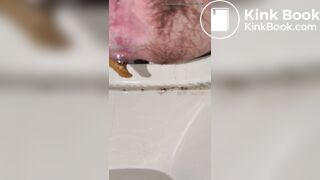 Super tiny hard shit