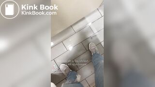 BBW pooping while restroom flooded