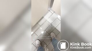 BBW pooping while restroom flooded