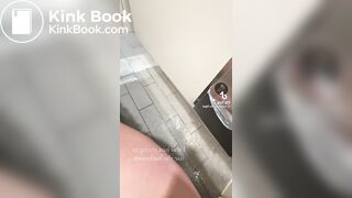 BBW pooping while restroom flooded