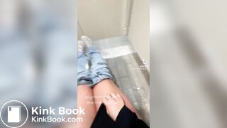 BBW pooping while restroom flooded