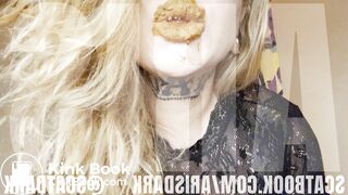 @scatdark chewing shit