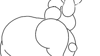 Bunny pants shitting