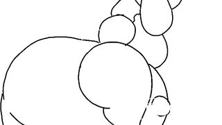 Bunny pants shitting