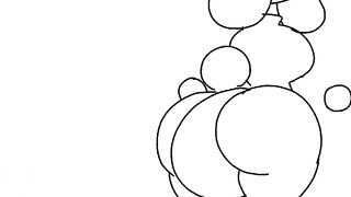 Bunny pants shitting