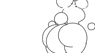 Bunny pants shitting