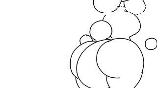 Bunny pants shitting