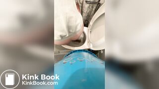 Fat ass Pawg bbw drops a big log