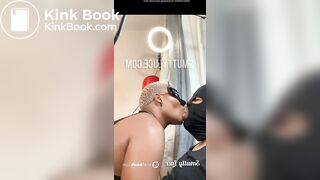 Dirty scat kissing shit turd