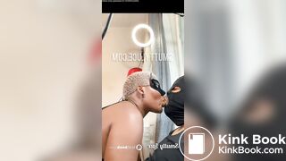 Dirty scat kissing shit turd