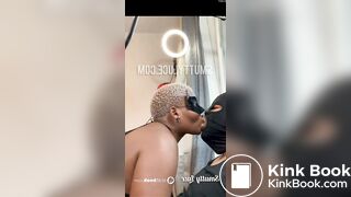 Dirty scat kissing shit turd