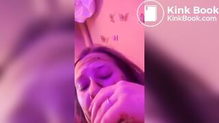 Scat whore loves her shit (low quality)