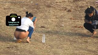 Bhabhi shitting - video 6