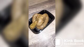 Hot girl making a shit meal - video 5