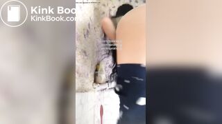 Persian girl shiting