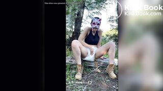 Diaper diarrhea in the woods..