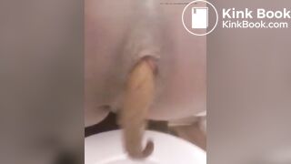 Little Black Ebony shits a Monster