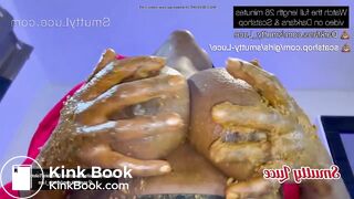 EXCLUSIVE - Lucky Fan fucks her SHITTY ASS TO MOUTH