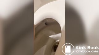 Cute girl poop scene048