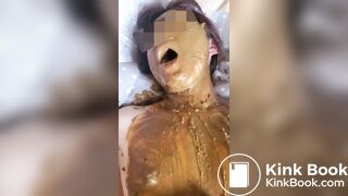 Shoving shit down her throat part 1