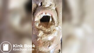 Shoving shit down her throat part 1