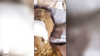 Shoving shit down her throat part 1