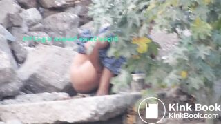 Bhabhi shitting - video 8