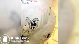 Big Black Booty Farting & Shitting